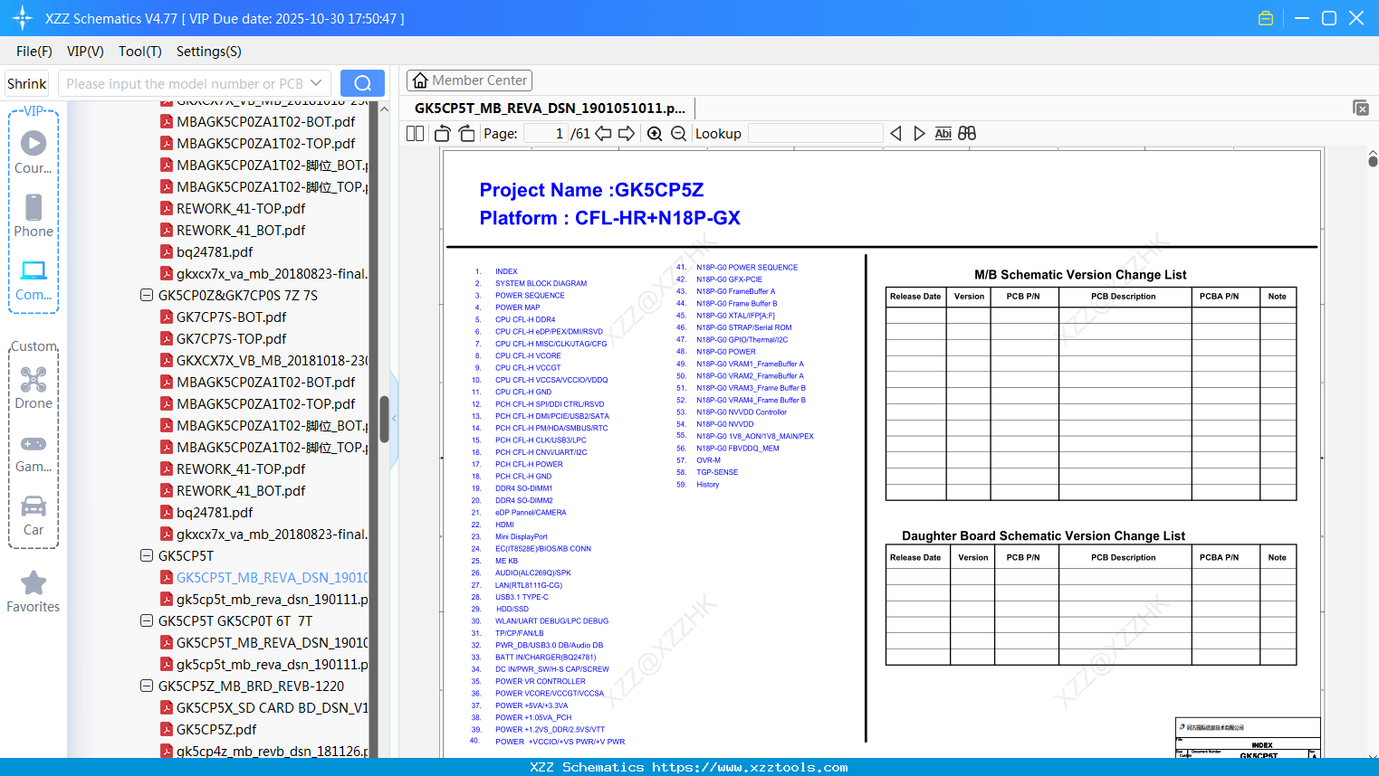 Laptop Mechrevo GK5CP5T_MB_REVA_DSN_1901051011